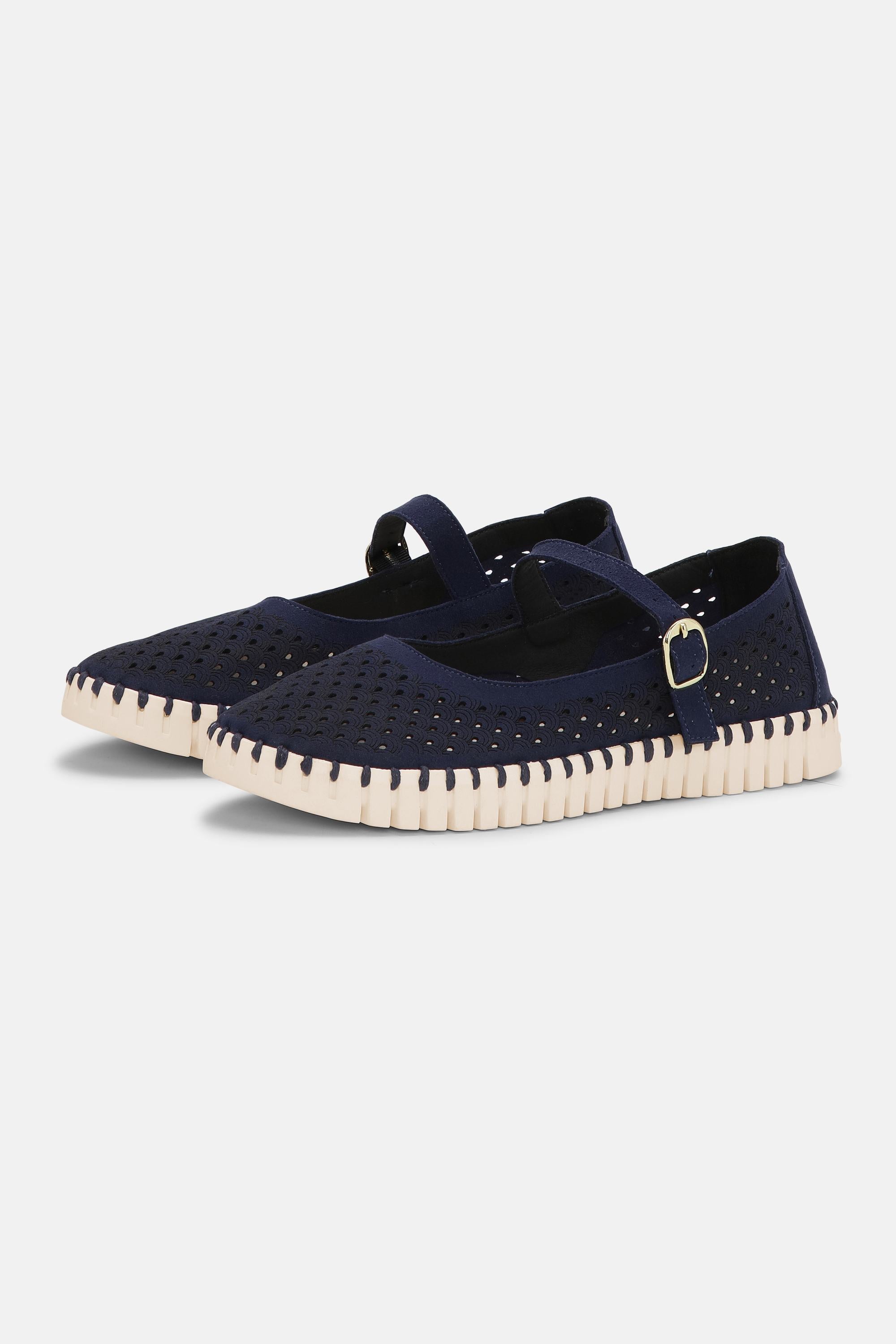Ballerina - Dark Indigo Pearled Ivory